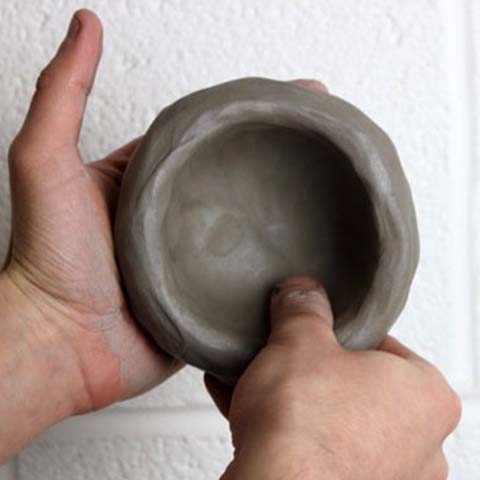 سفالگری بدون چرخ